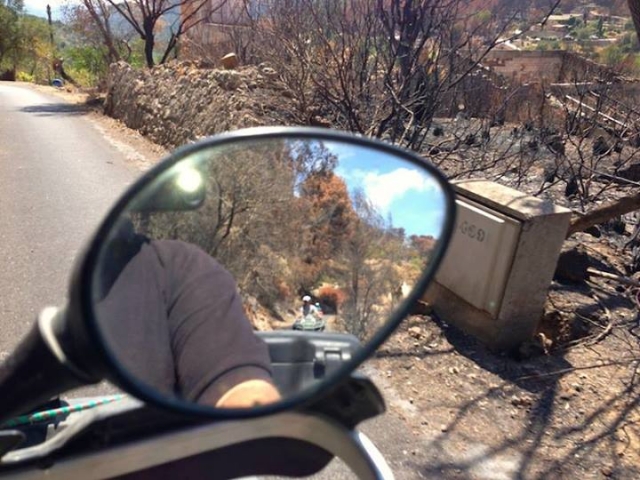 Mirando por el retrovisor